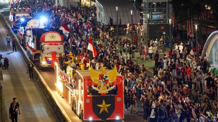 79 Tons of Waste Collected Around Merdeka Palace After RI's 80th Anniversary Celebration