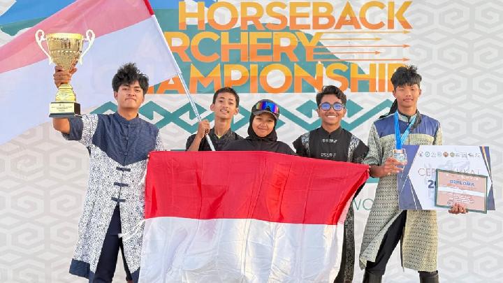 Indonesian Equestrian Archery Team Takes Bronze at 2025 Youth Asian Championships