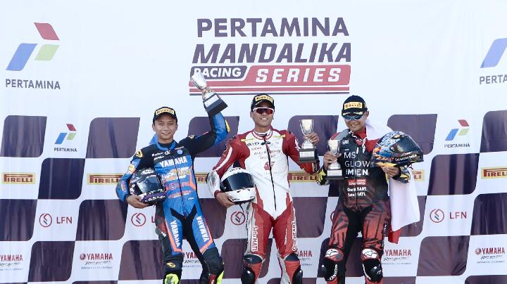 Semangat Kemerdekaan Warnai Putaran Ketiga Kejurnas Sportbike di Mandalika