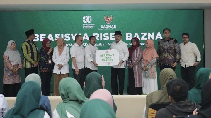 Baznas RI Beri Beasiswa Riset 2025 untuk Dukung Inovasi Anak Bangsa