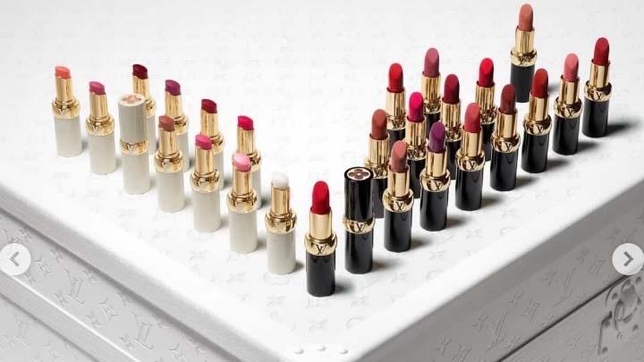 Louis Vuitton Rilis Produk Makeup, 55 Shade Lipstik Dibanderol Rp2 Jutaan 