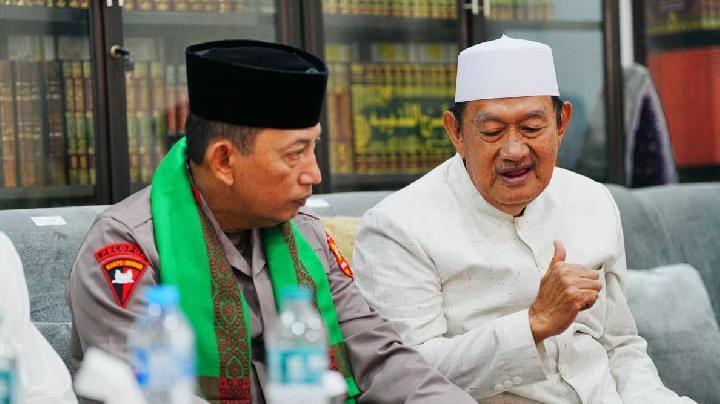 Temui Gus Ubed, Kapolri Jaga Silaturahmi dengan Ulama