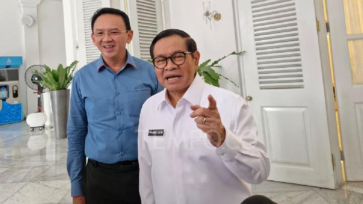 Bertemu Pramono Anung, Ahok Sebut Bicara Soal Normalisasi Ciliwung