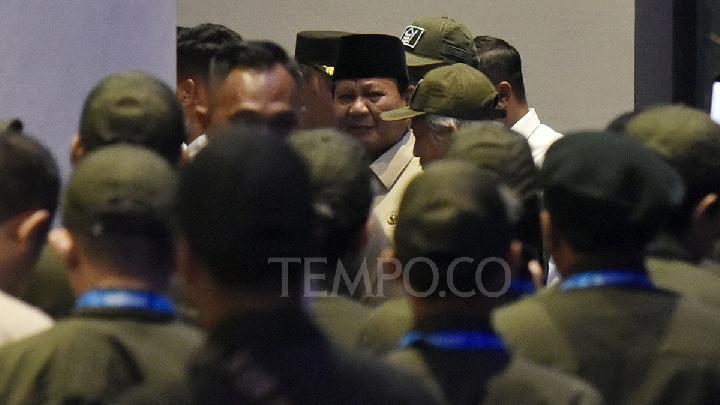 Prabowo Warns Red and White Cabinet Against Corrupt Practices