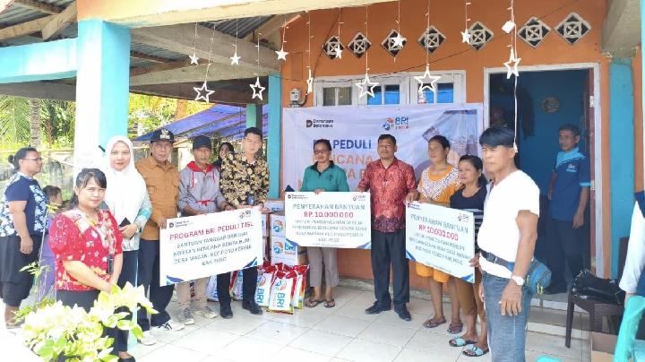 BRI Ringankan Beban Warga Terdampak Gempa Poso