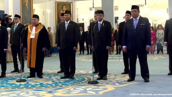 Indonesia's Prabowo Inaugurates Several State Officials and Ambassadors