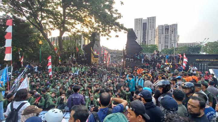 6,118 Joint Forces Deployed to Secure Protests at Palace and DPR Today