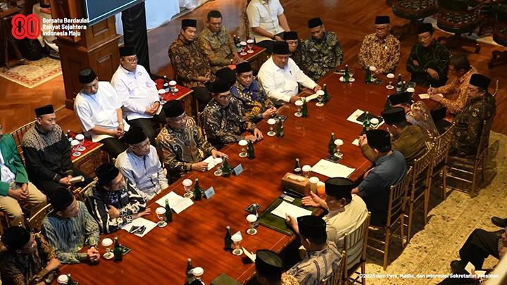 16 Islamic Organizations Meet with Prabowo to Discuss Worsening Mass Protest in Indonesia
