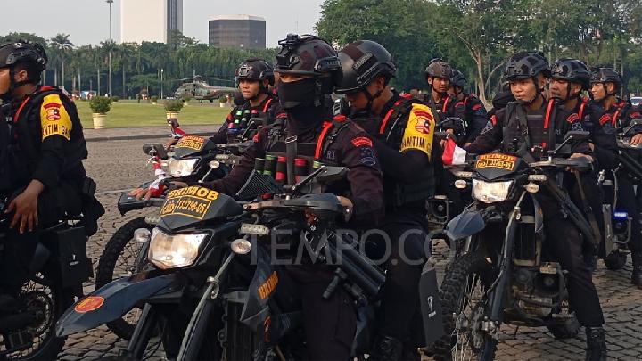 Jakarta Metro Police Launch Large-Scale Patrol Following Widespread Protests