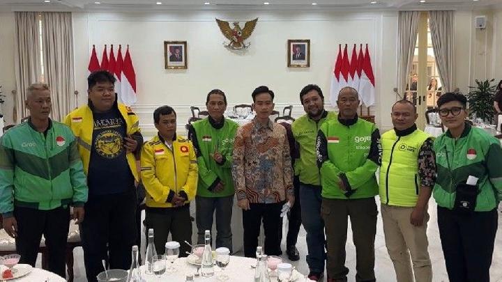 SPAI Says Ojol Drivers Summoned by VP Gibran Not Part of Workers Union