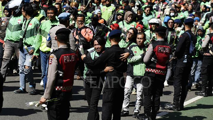 Online Motorcycle Taxi Drivers Set to Protest at DPR Tomorrow; Here Are Their Demands