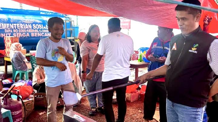 Kemensos Kirim Bantuan untuk Korban Kebakaran Luwu Timur