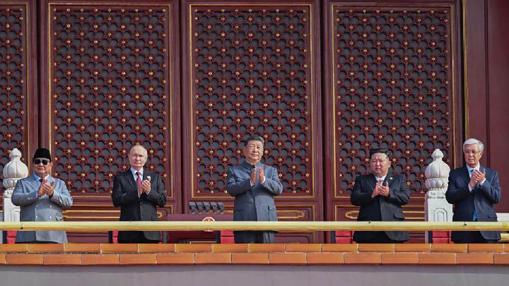 Do China and Its 26 Parade Guest Nations Rival US Economic Power?