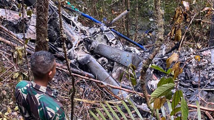 Identification Process of Helicopter Crash Victims in South Kalimantan Completed