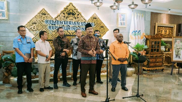 Kementerian HAM Apresiasi Kemensos Rehabilitasi Korban Unjuk Rasa