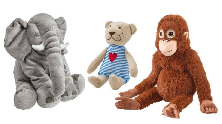 Boneka Karakter IKEA yang Aman dan Nyaman buat Teman Tidur Si Kecil
