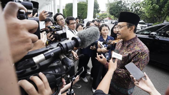 Gus Ipul Laporkan Penanganan Korban Unjuk Rasa kepada Presiden