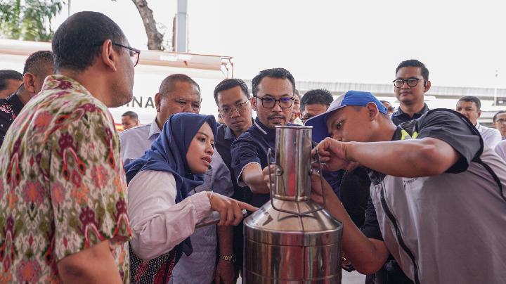 Pertamina Patra Niaga Tinjau SPBU MT Haryono