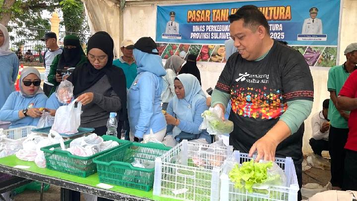 Pasar Murah Mewarnai Ajang Amazing Sultra Run 2025