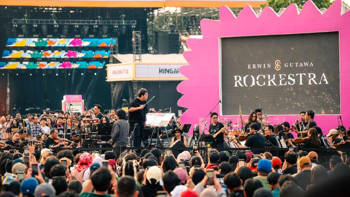 Deretan Keseruan Pestapora Bersama IM3, Ajak Lawan Scam Sampai Nikmati Orkestra Erwin Gutawa