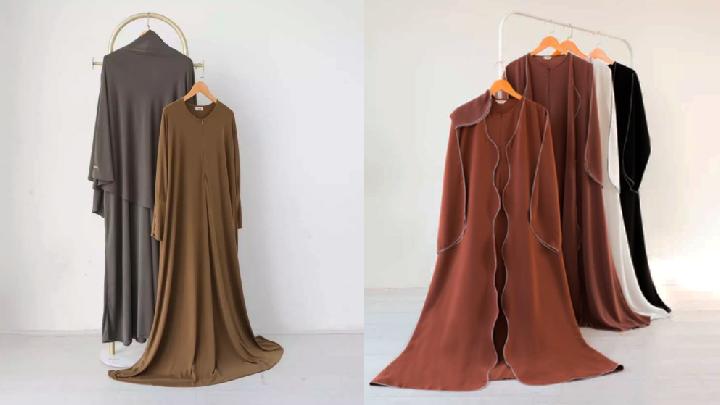 Abaya Set dari Lozy Hijab dengan Material Premium yang Nyaman Dipakai