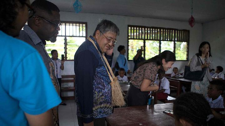 Japan's Ambassador Visits Papua's Biak to Monitor Children's Nutrition Program in Tandem with UNICEF, BGN