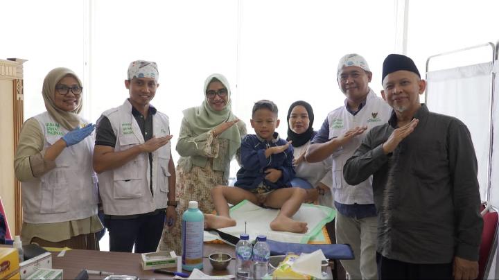 Baznas Bersama Airnav Gelar KhitanMassal di Tangerang