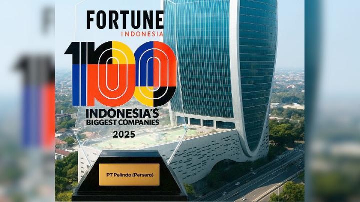 Pelindo Kembali Masuk Daftar Fortune Indonesia 100