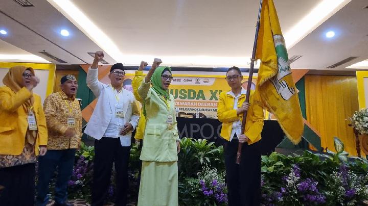 Putri Akbar Tandjung Kembali Pimpin Golkar Solo, Ini Target 5 Tahun ke Depan
