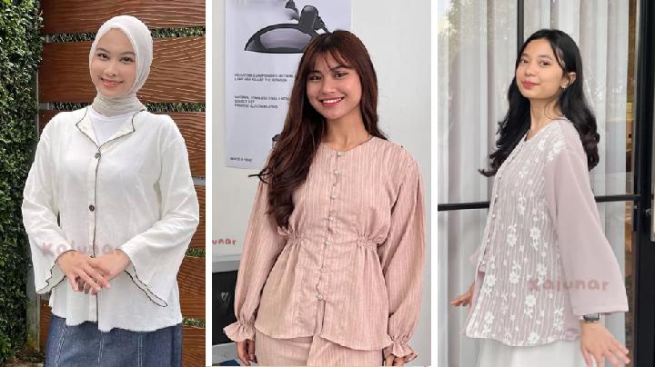 Koleksi Blouse dan Kemeja Kalunar, Tampil ala Korean Look