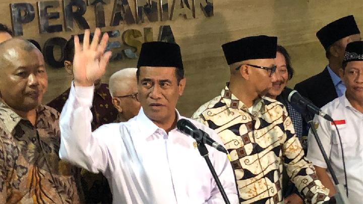 Menteri Amran Sulaiman Sambangi Istana Bahas Swasembada Pangan