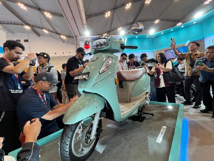 Suzuki Access 125 Meluncur di IMOS 2025, Harga Rp25 Juta