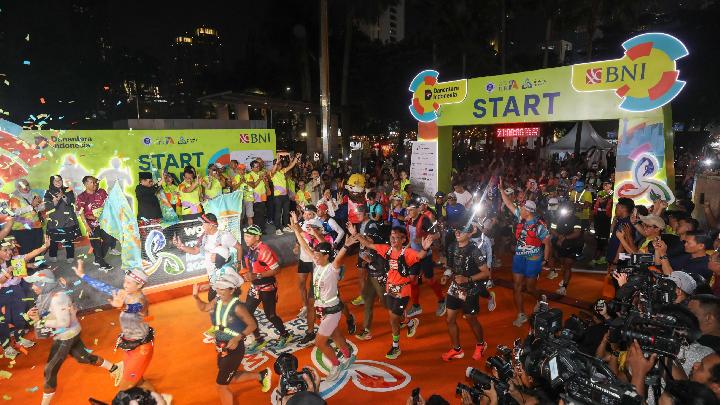 PT Bank Negara Indonesia (Persero) Tbk bersama Institut Teknologi Bandung (ITB) menggelar Wondr ITB Ultra Marathon 2025, pada Jumat, 26 September 2025. Dok. BNI
