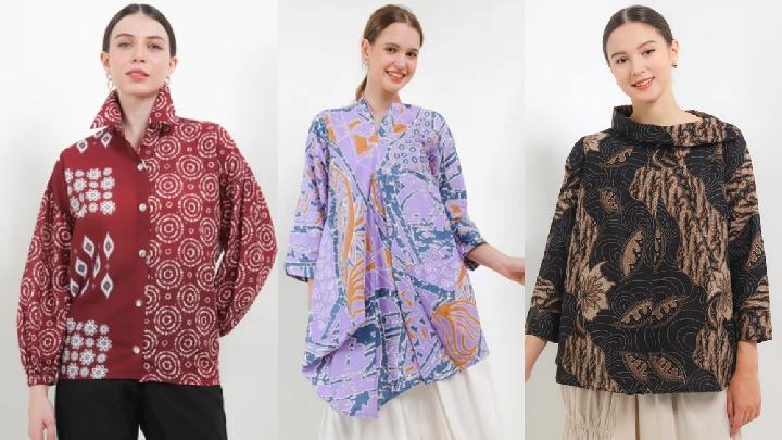 Koleksi Blouse dan Tunik Batik Elegan untuk Acara Resmi