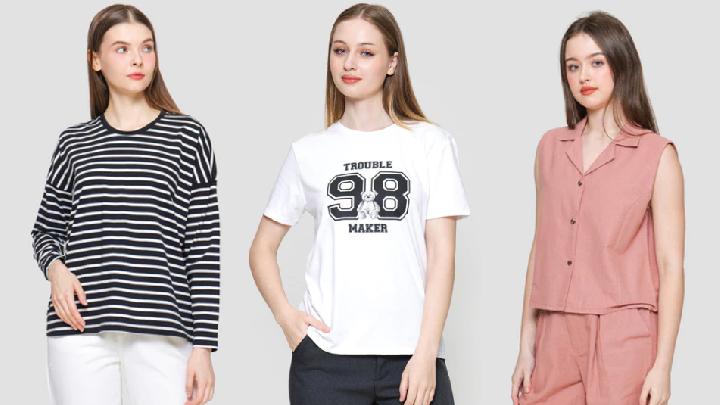 Koleksi busana untuk gaya harian yang adem dan chic. Dok. Shopee