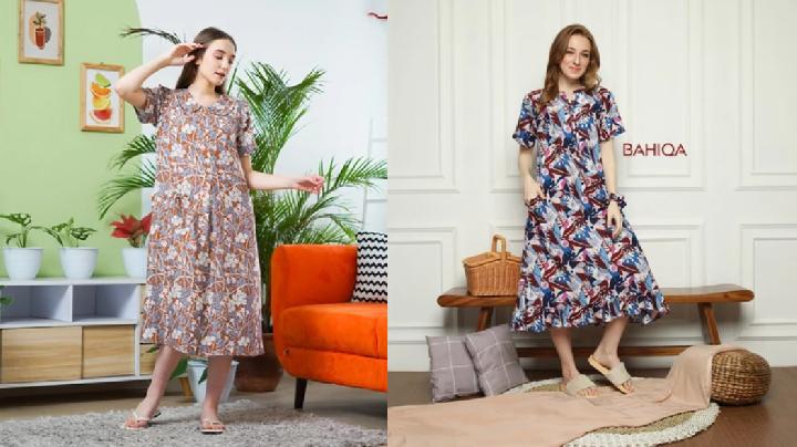 Pilihan Homedress Bahiqa yang Adem dan Nyaman untuk Sehari-hari