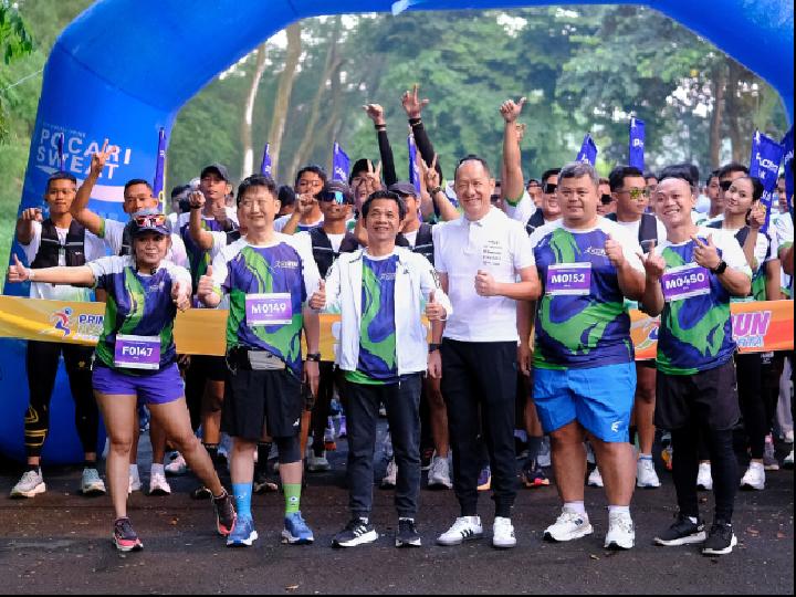 Hotel Prime Plaza Hotel Purwakarta sukses menggelar acara lari santai bertajuk 