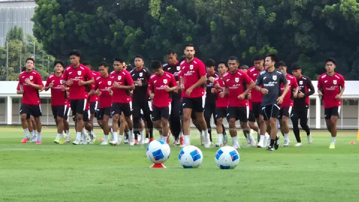 Pendukung Timnas Indonesia di GBK