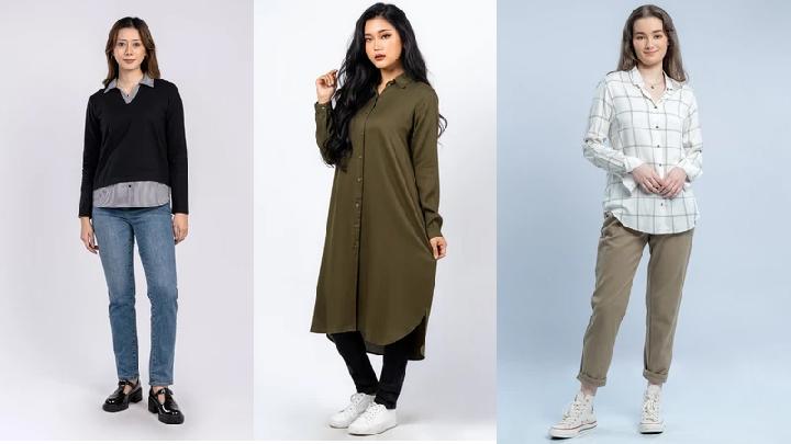 Opsi Blouse dan Kemeja C2 untuk Suasana Santai dan Semi Formal