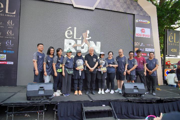 Lomba Marathon eL Run 2025 di Bandung Berlangsung Meriah