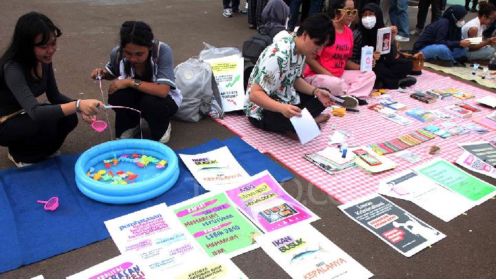 Mahasiswa Tetap Aksi Meski DPR Sedang Reses