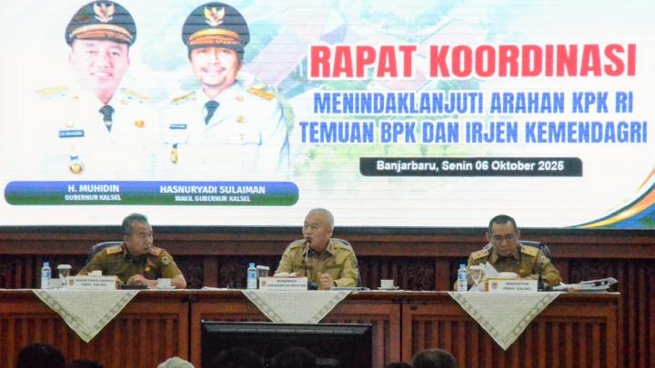 Muhidin: Selesaikan Temuan BPK Kalsel Sebelum Desember 2025