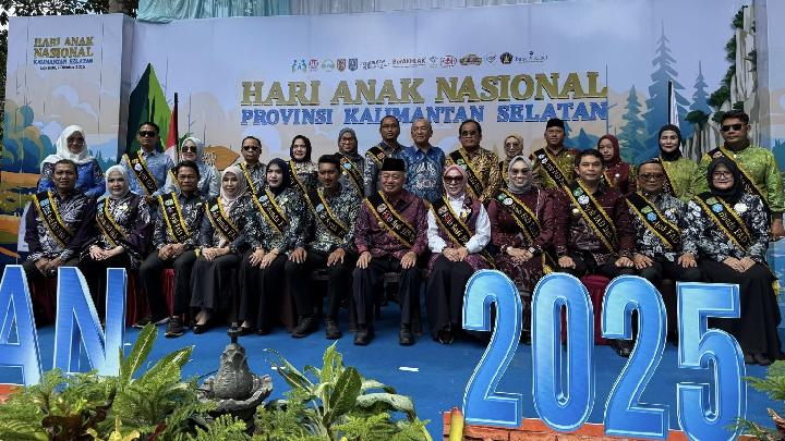 Gubernur Kalsel Tegaskan Komitmen Lindungi Hak Anak di Hari Anak Nasional