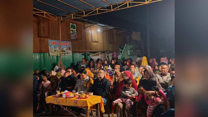 Pemutaran Film Tunggu Tubang Jadi Nostalgia Layar Tancap di Semende