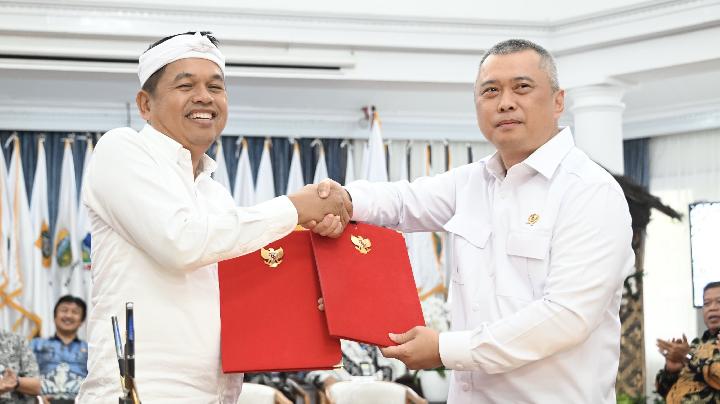 Menhub Dudy dan Dedi Mulyadi Sepakati Pengembangan Transportasi Terpadu Jawa Barat