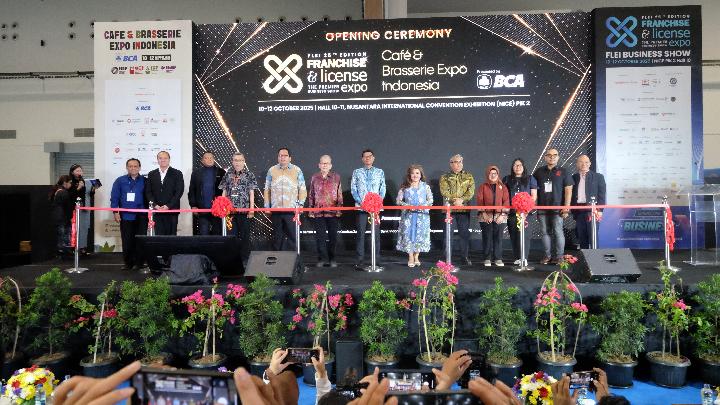 Cafe Brasserie Expo Indonesia 2025 Resmi Dibuka