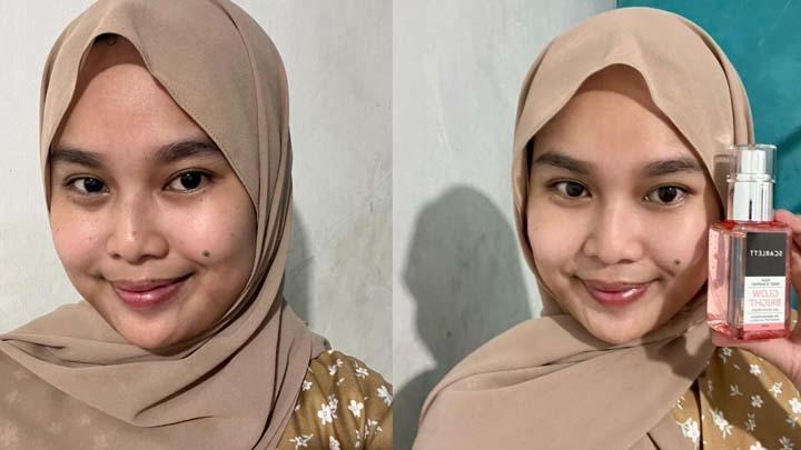 Cantika Review: Selain Bikin Kulit Lembap, Scarlett Moisturizer Juga Nempel untuk Makeup 