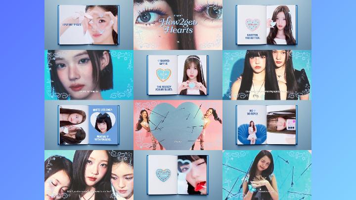 Hearts2Hearts Rilis Mood Sampler How2getHearts, Tampilkan Sisi Girly dan Dreamy Menjelang Comeback