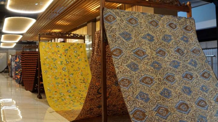 Kain batik tulis dalam Pameran Pesona Batik Jogja di Mutiara Malioboro Concept Store (eks Hotel Mutiara). Dok. Pemkot Jogja