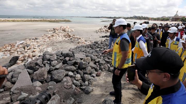 Indonesia Builds Rp260bn Breakwater Along Bali's Kuta Beach